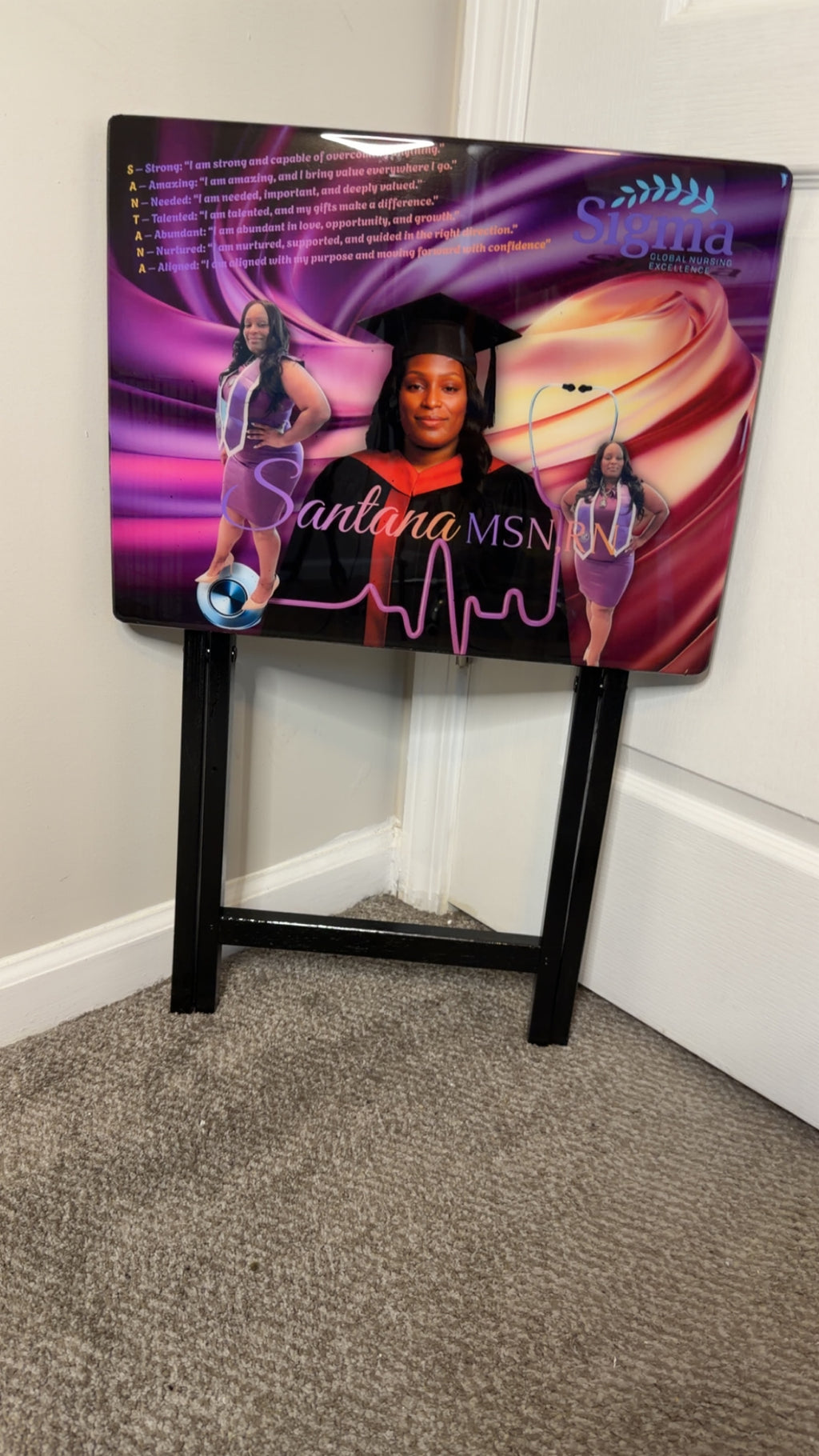 Personalized TV/Dinner Tray
