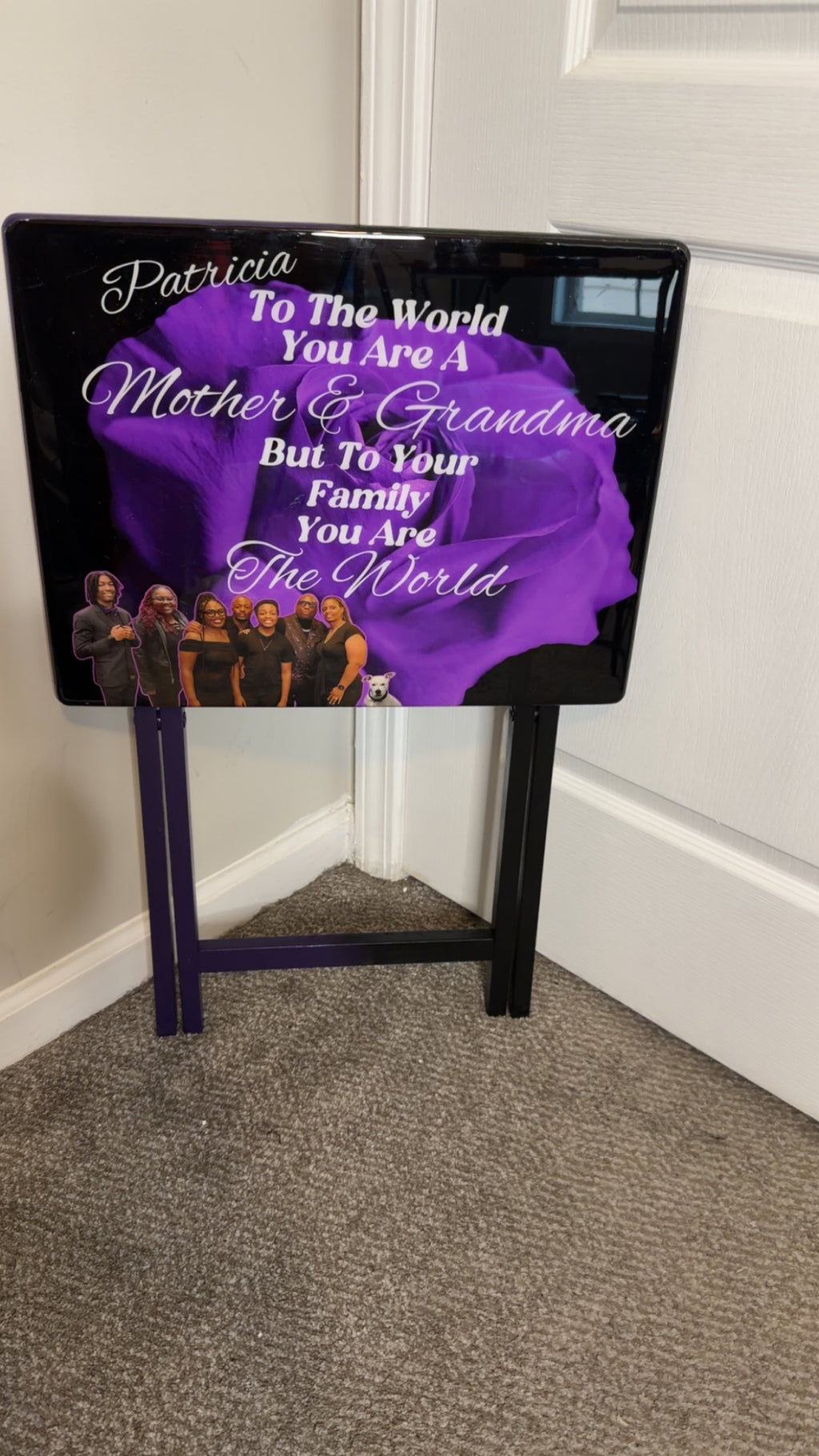 Personalized TV/Dinner Tray