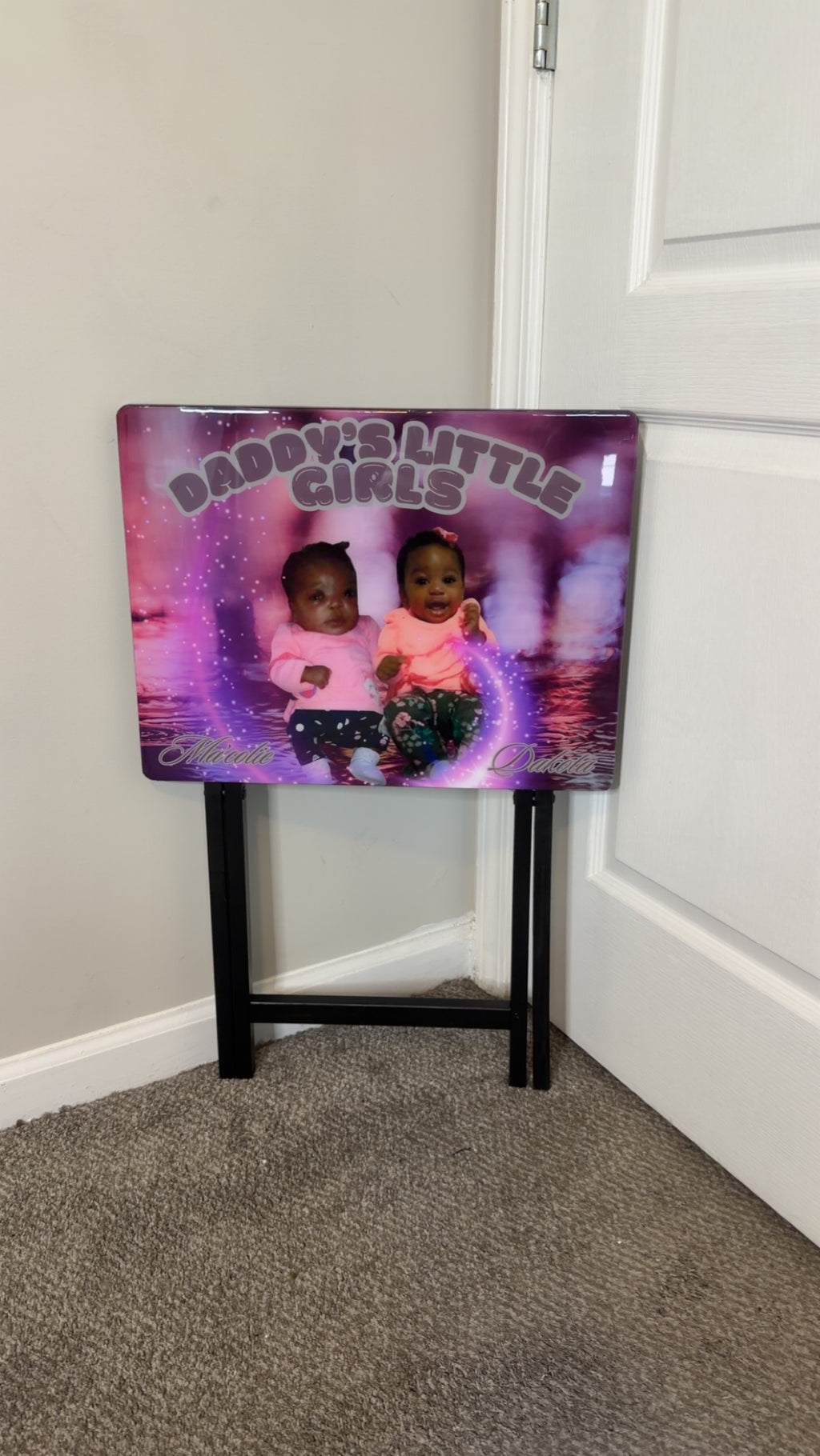 Personalized TV/Dinner Tray