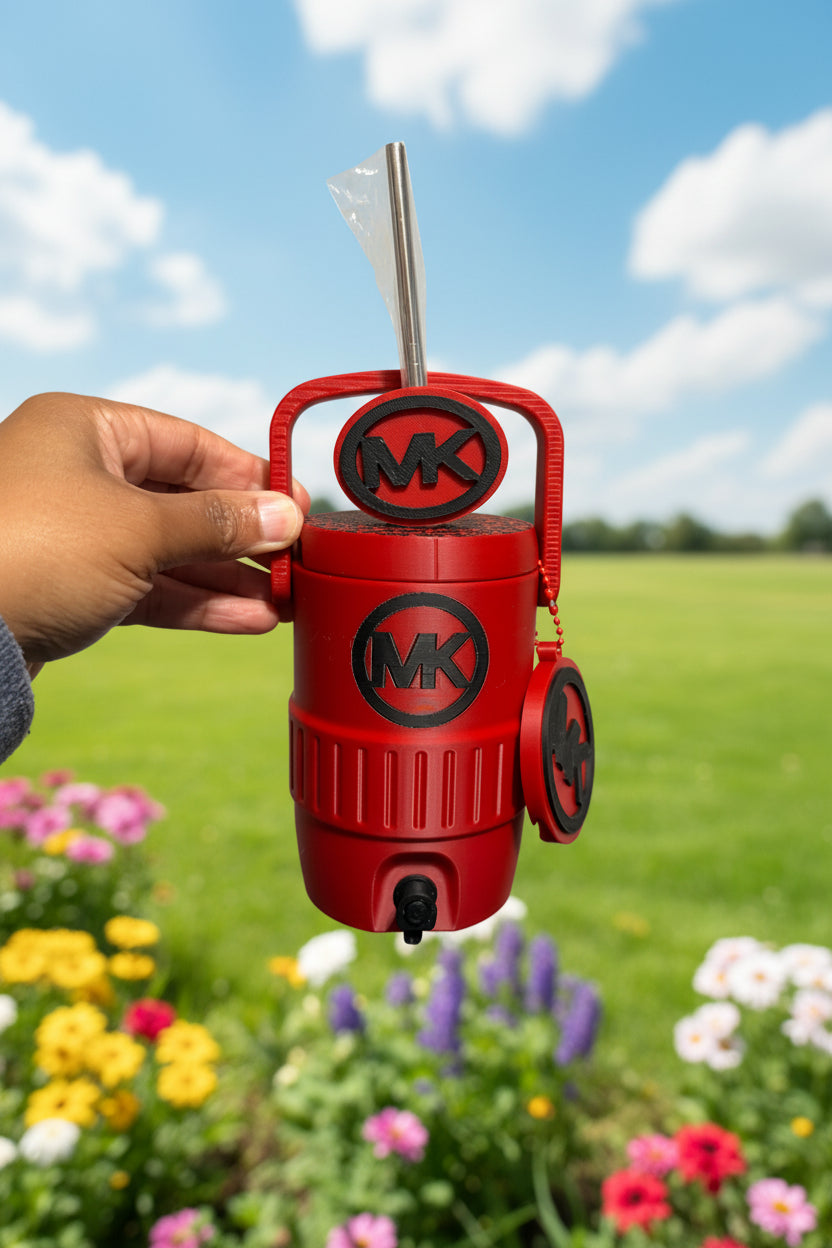 Marvelous Cooler Can Holder 12 oz, 3D Printed Koozie with Handle, Soda Can Holder