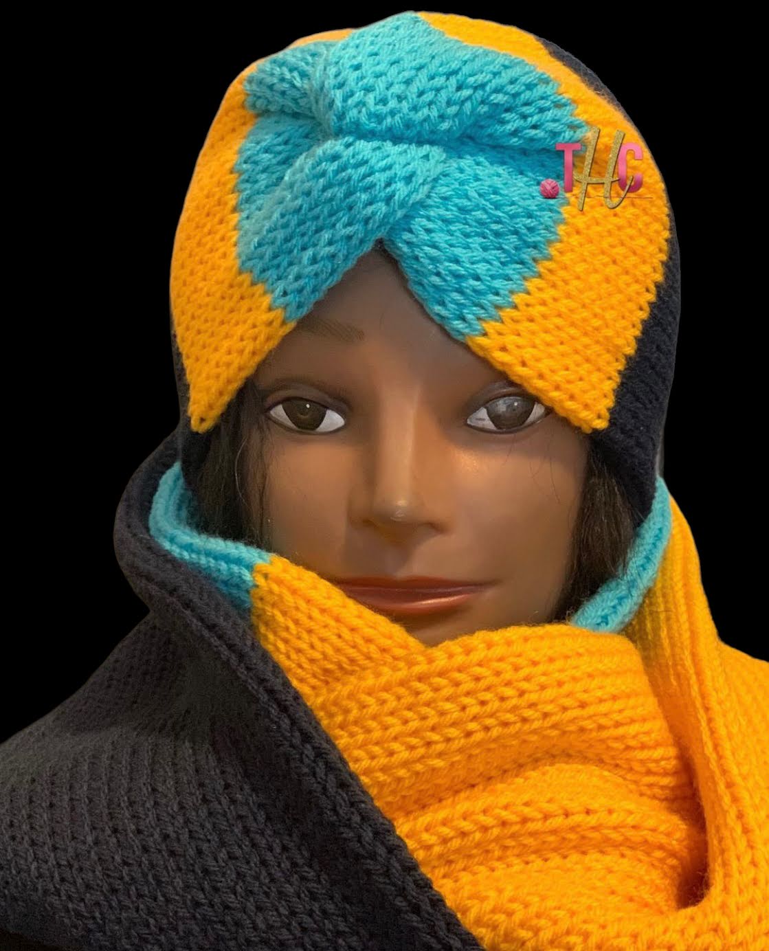 Knitted Earwarmer and Infinity Scarf