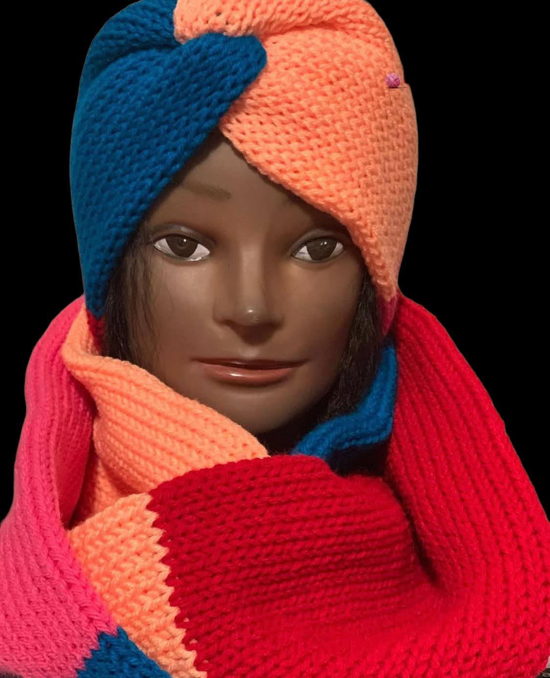 Knitted Earwarmer and Infinity Scarf